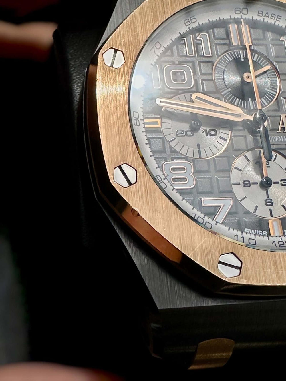 Royal Oak Offshore 44mm Titanium & Rose Gold | Ref. 26405NR | Full Set