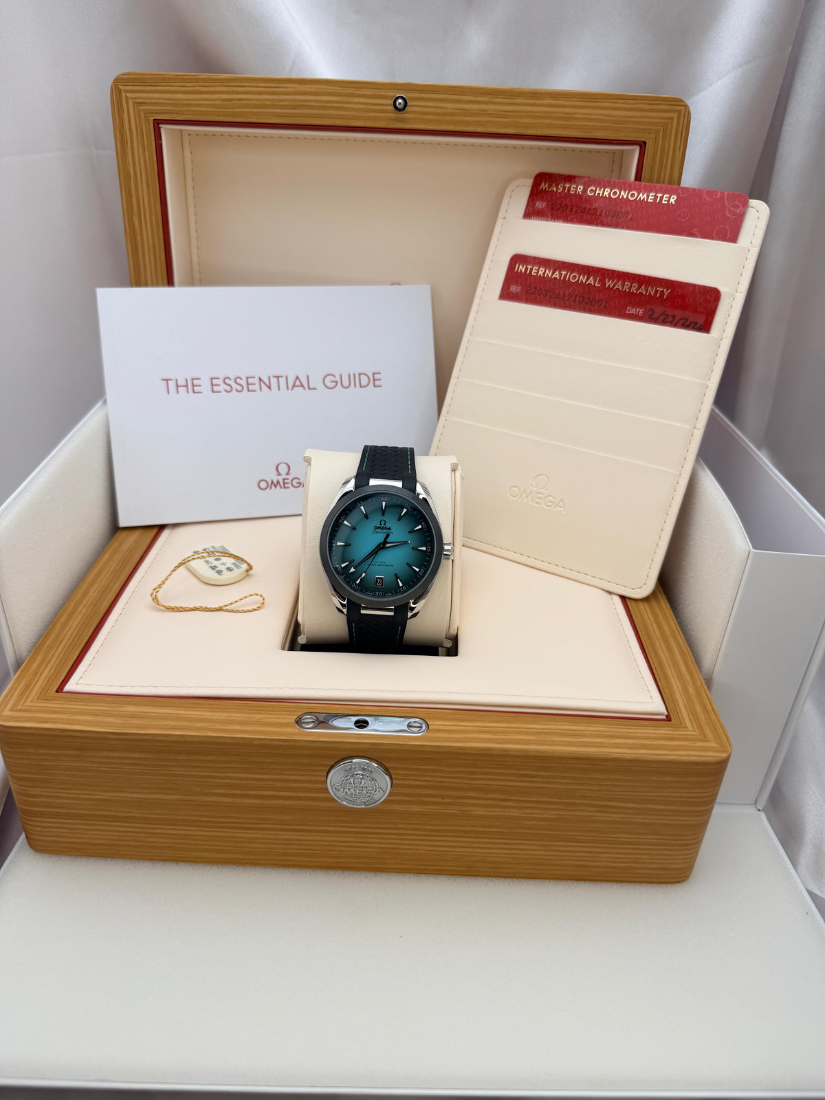Seamaster Aqua Terra 150M 41mm Turquoise Dial | Ref. 220.32.41.21.03.001 | 2026 Mint Full Set