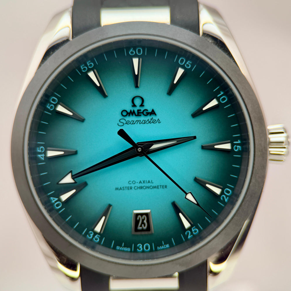 Seamaster Aqua Terra 150M 41mm Turquoise Dial | Ref. 220.32.41.21.03.001 | 2026 Mint Full Set