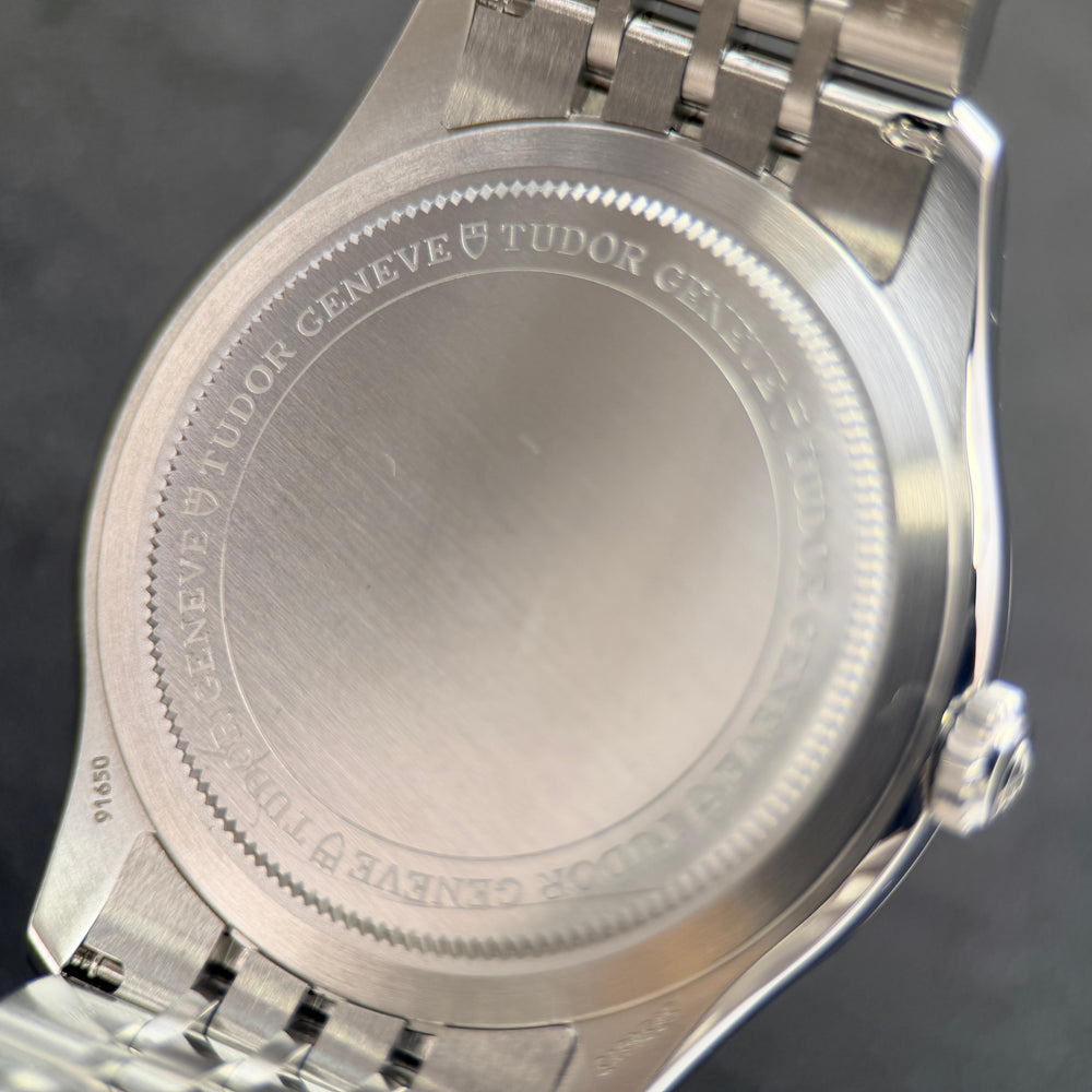 1926 40mm Opaline Silver & Blue Dial | Ref. 91650 | 2025 Mint Full Set (Warranty to 2030)