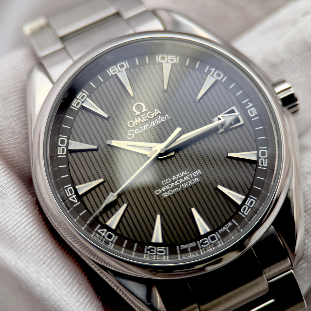 Omega Seamaster Aqua Terra 150M 41.5mm Grey "Skyfall" Dial | Ref. 231.10.42.21.06.001 | 2023 Mint Full Set