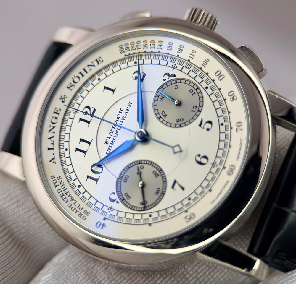 1815 Flyback Chronograph 39.5mm 18K White Gold | Ref. 401.026 | 2014 Full Set