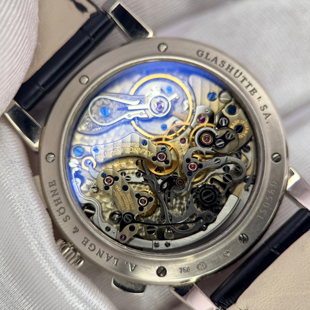 1815 Flyback Chronograph 39.5mm 18K White Gold | Ref. 401.026 | 2014 Full Set