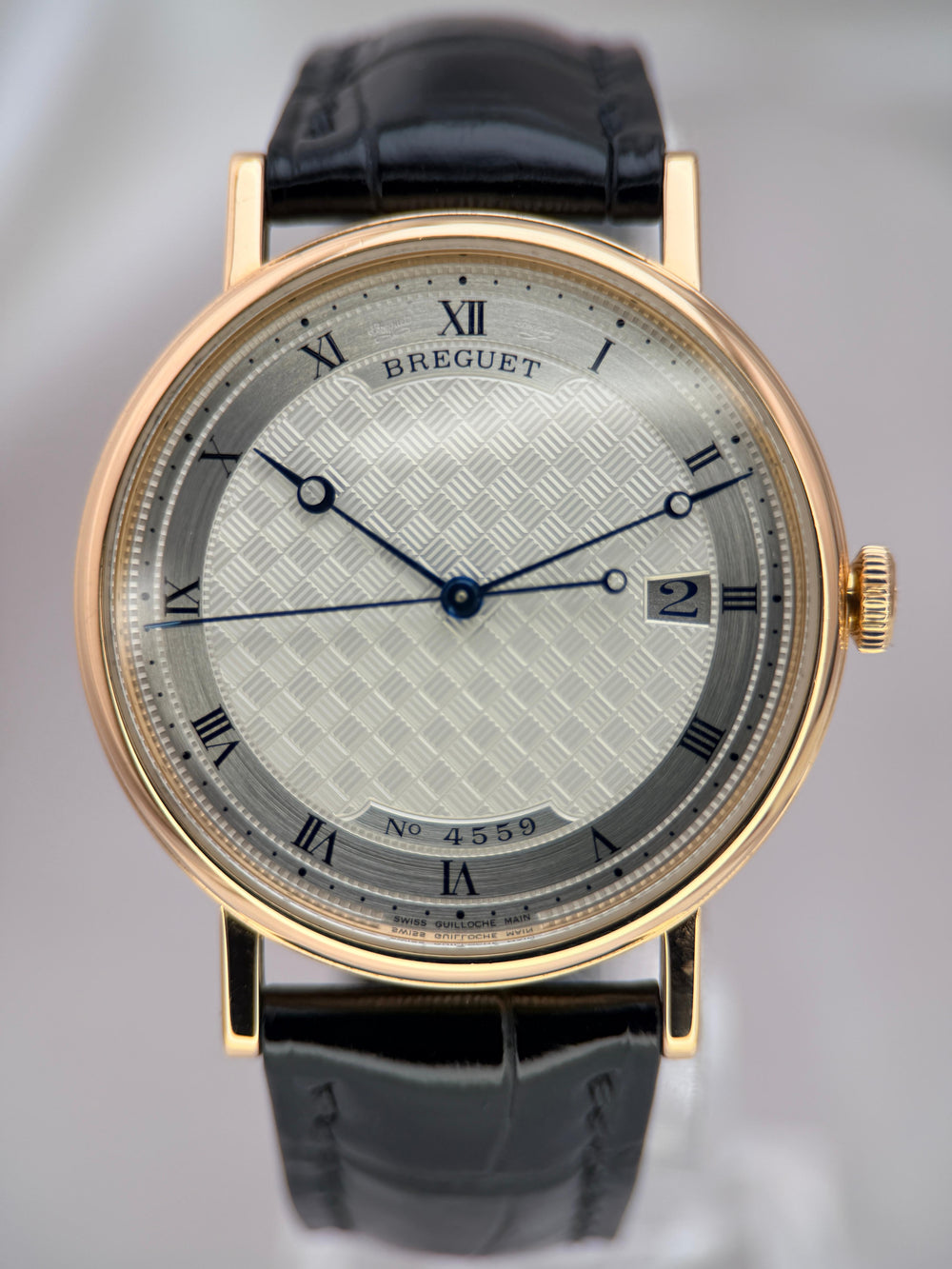 Classique 5177 18K Rose Gold Guilloché Dial 38mm | 2015 Full Set (Serviced)