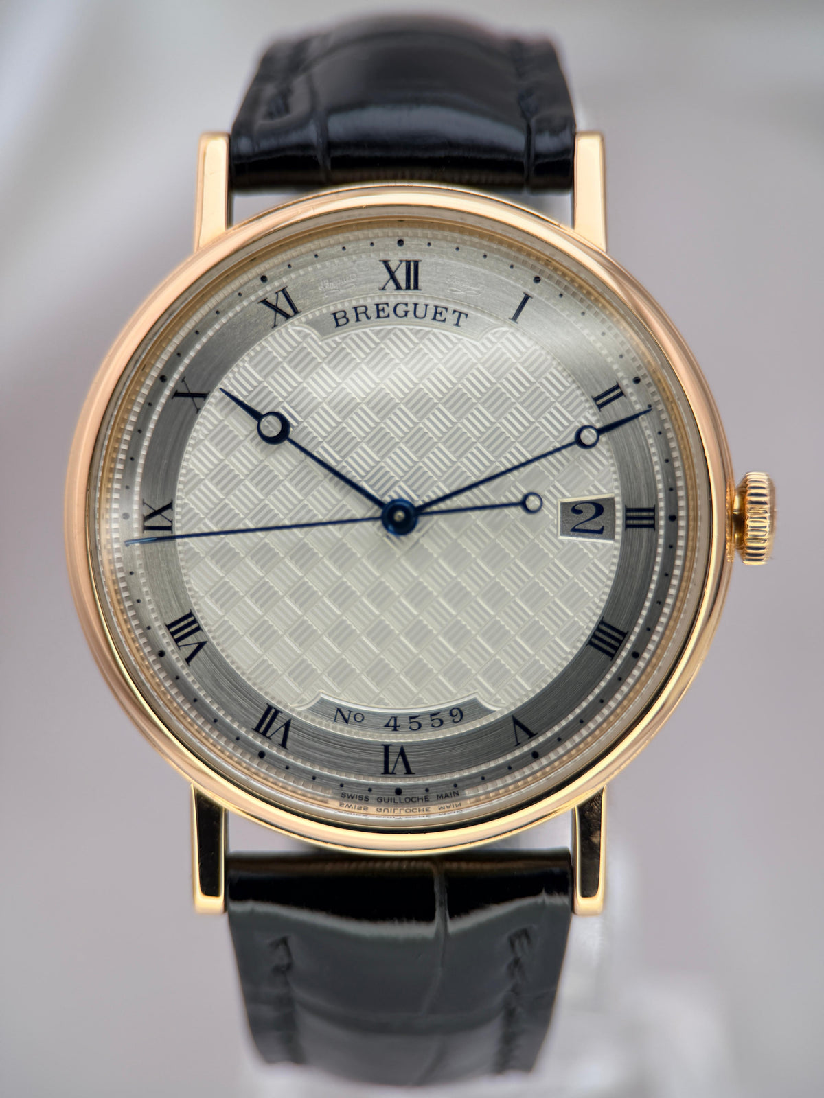 Classique 5177 18K Rose Gold Guilloché Dial 38mm | 2015 Full Set (Serviced)