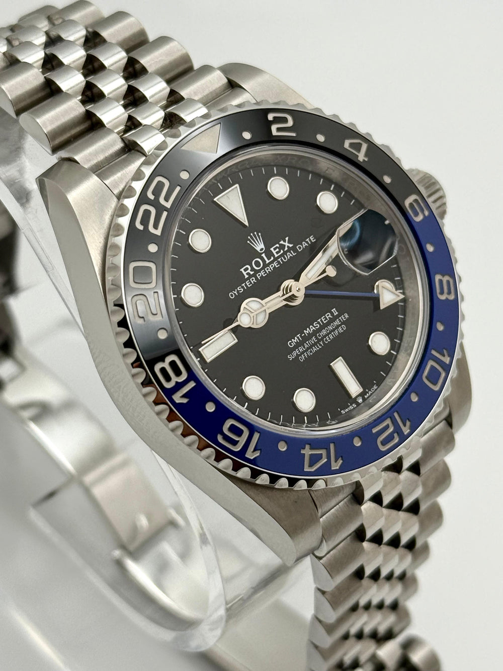 GMT-Master II "Batgirl" Jubilee 40mm | Ref. 126710BLNR | 2025 Mint Full Set