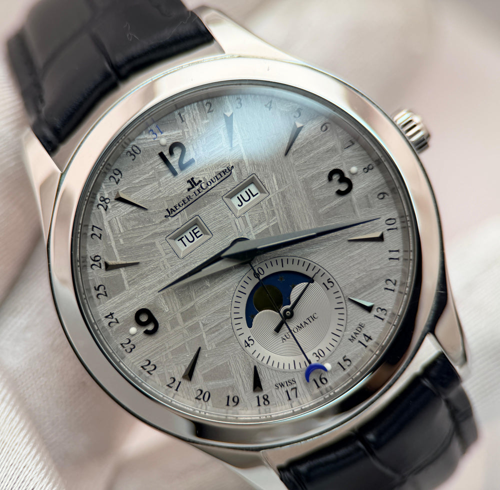 Master Calendar Meteorite Dial 39mm | Ref. Q1558421 | 2017 Mint Full Set (JLC Serviced)