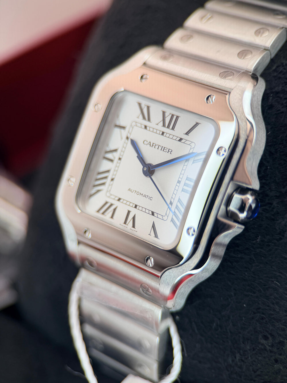Cartier Santos de Cartier Medium 35.1mm Steel | Ref. WSSA0029 | 08/2026 Brand New Full Set