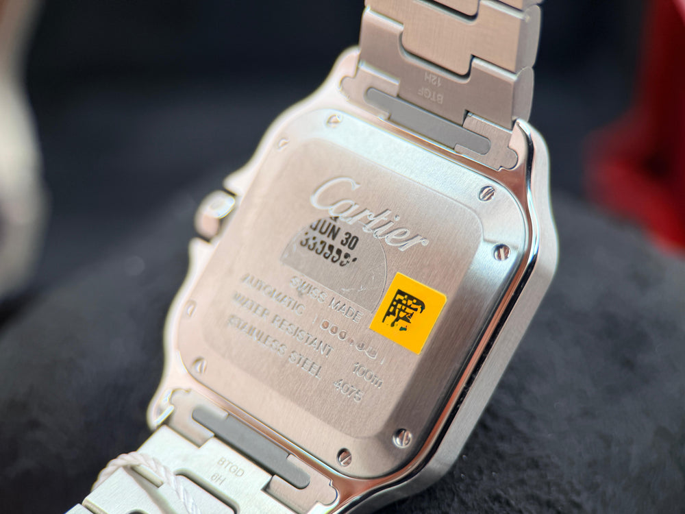 Cartier Santos de Cartier Medium 35.1mm Steel | Ref. WSSA0029 | 08/2026 Brand New Full Set