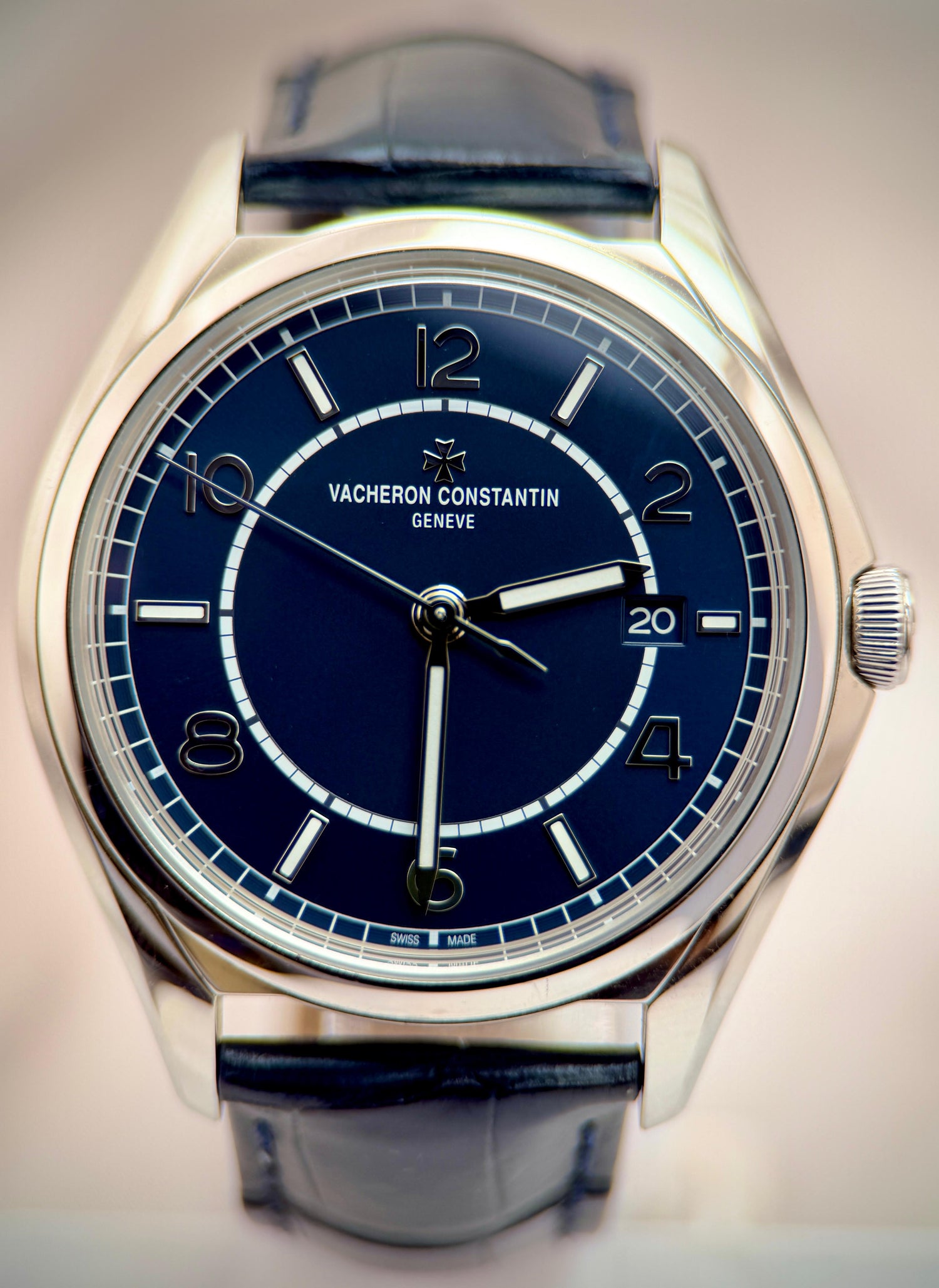 Fiftysix 40mm Petrol Blue Dial | Ref. 4600E/000A-B487 | 2025 Like-New Full Set