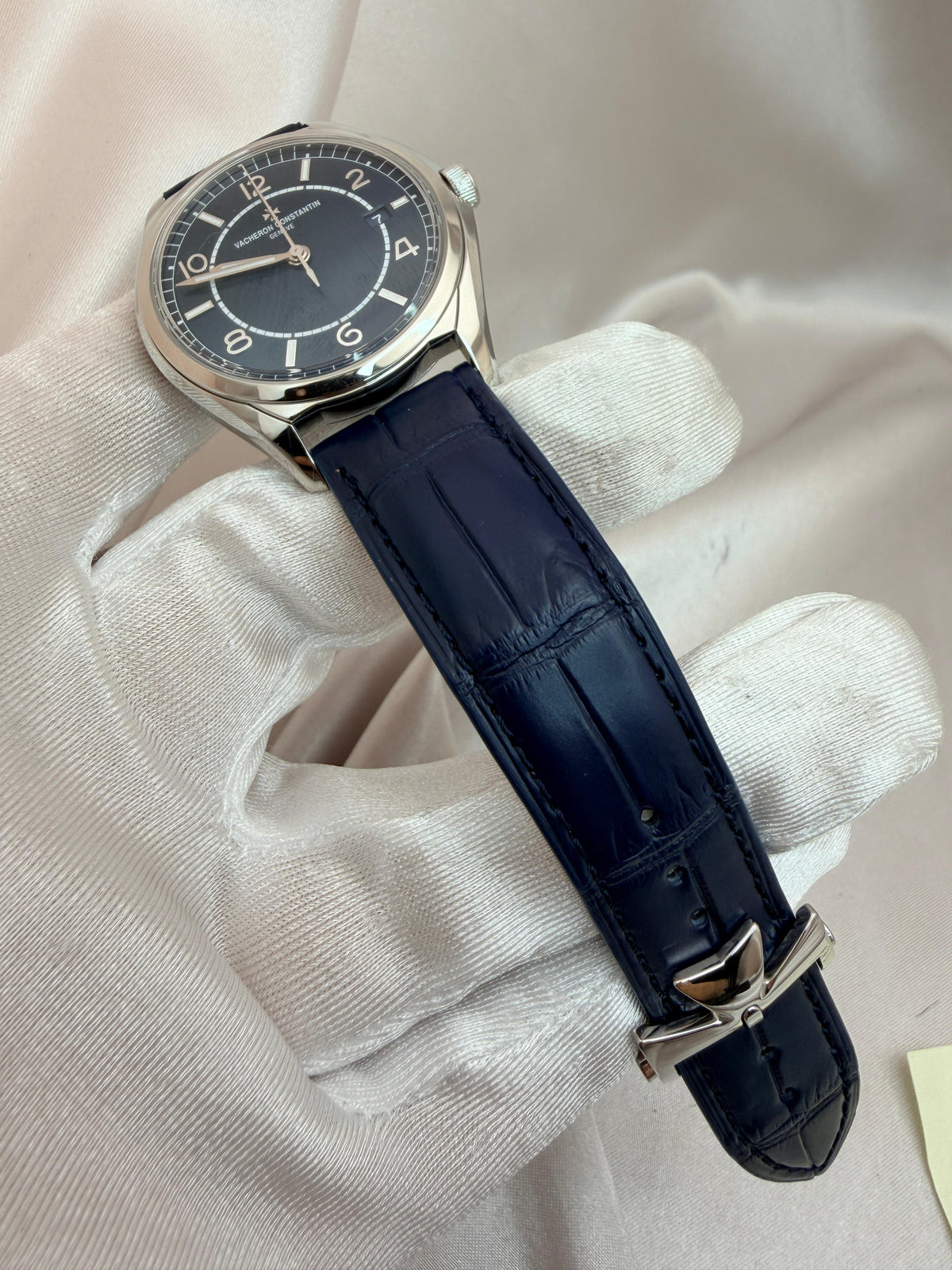 Fiftysix 40mm Petrol Blue Dial | Ref. 4600E/000A-B487 | 2025 Like-New Full Set
