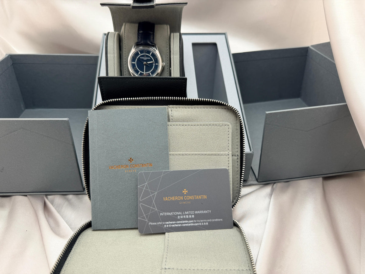 Fiftysix 40mm Petrol Blue Dial | Ref. 4600E/000A-B487 | 2025 Like-New Full Set