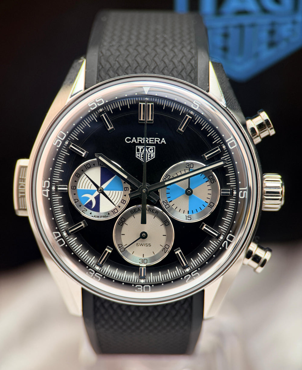 Carrera Seafarer × Hodinkee Limited 968 Pcs 42mm | Ref. CBS2014 | 2024 Full Set (Warranty to 2029)