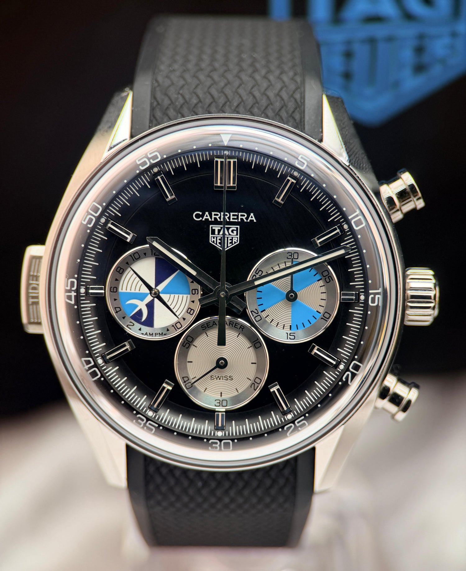 Carrera Seafarer × Hodinkee Limited 968 Pcs 42mm | Ref. CBS2014 | 2024 Full Set (Warranty to 2029)