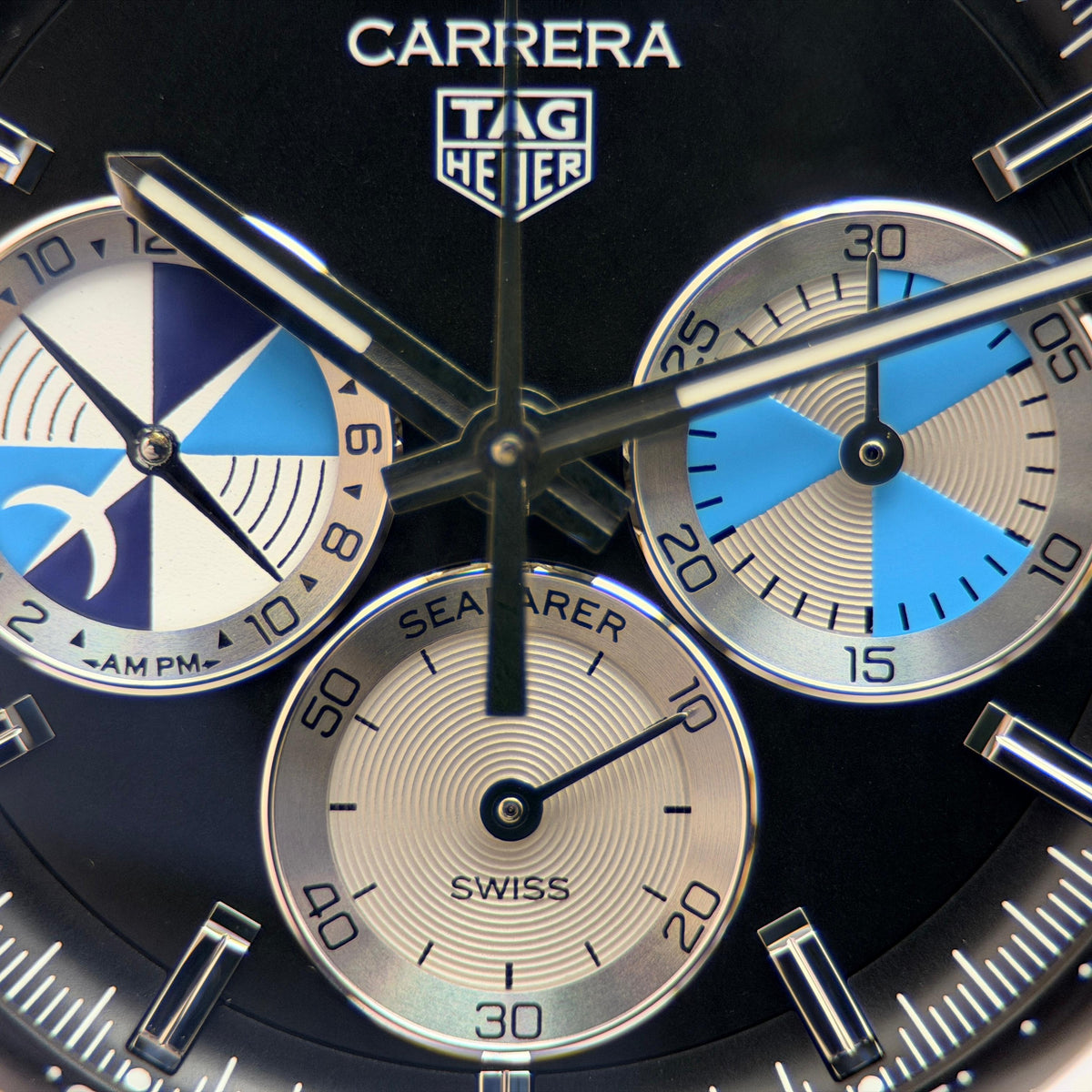 Carrera Seafarer × Hodinkee Limited 968 Pcs 42mm | Ref. CBS2014 | 2024 Full Set (Warranty to 2029)