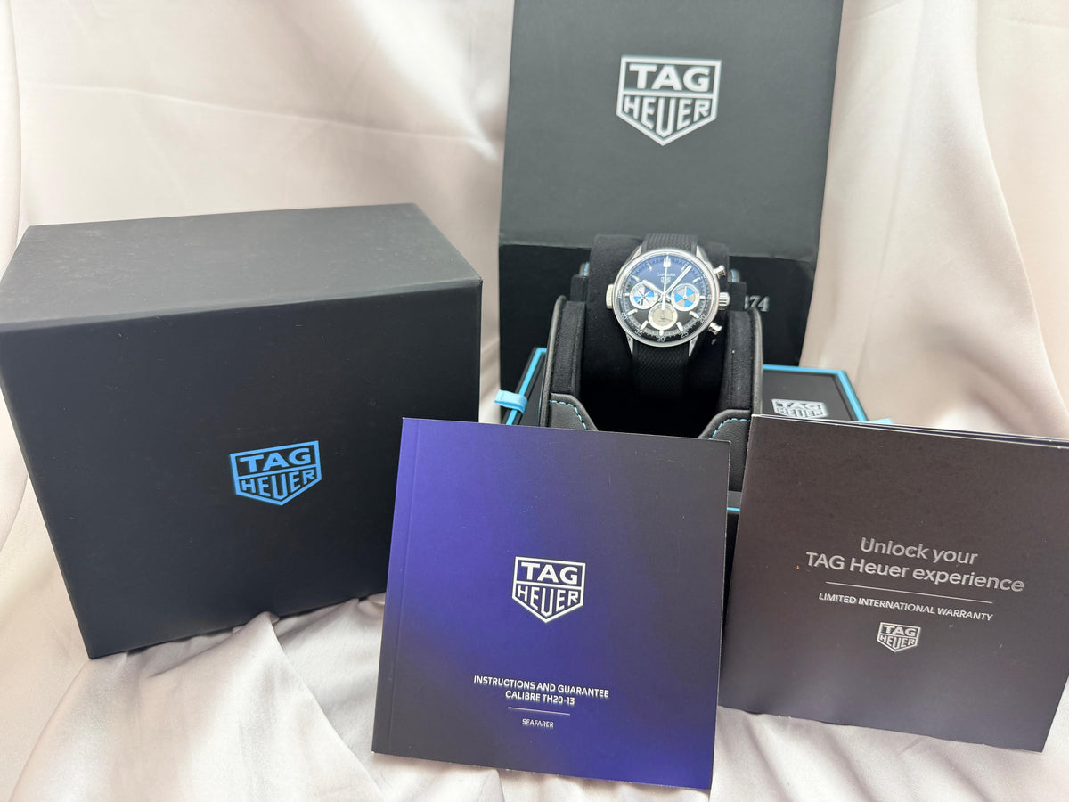 Carrera Seafarer × Hodinkee Limited 968 Pcs 42mm | Ref. CBS2014 | 2024 Full Set (Warranty to 2029)