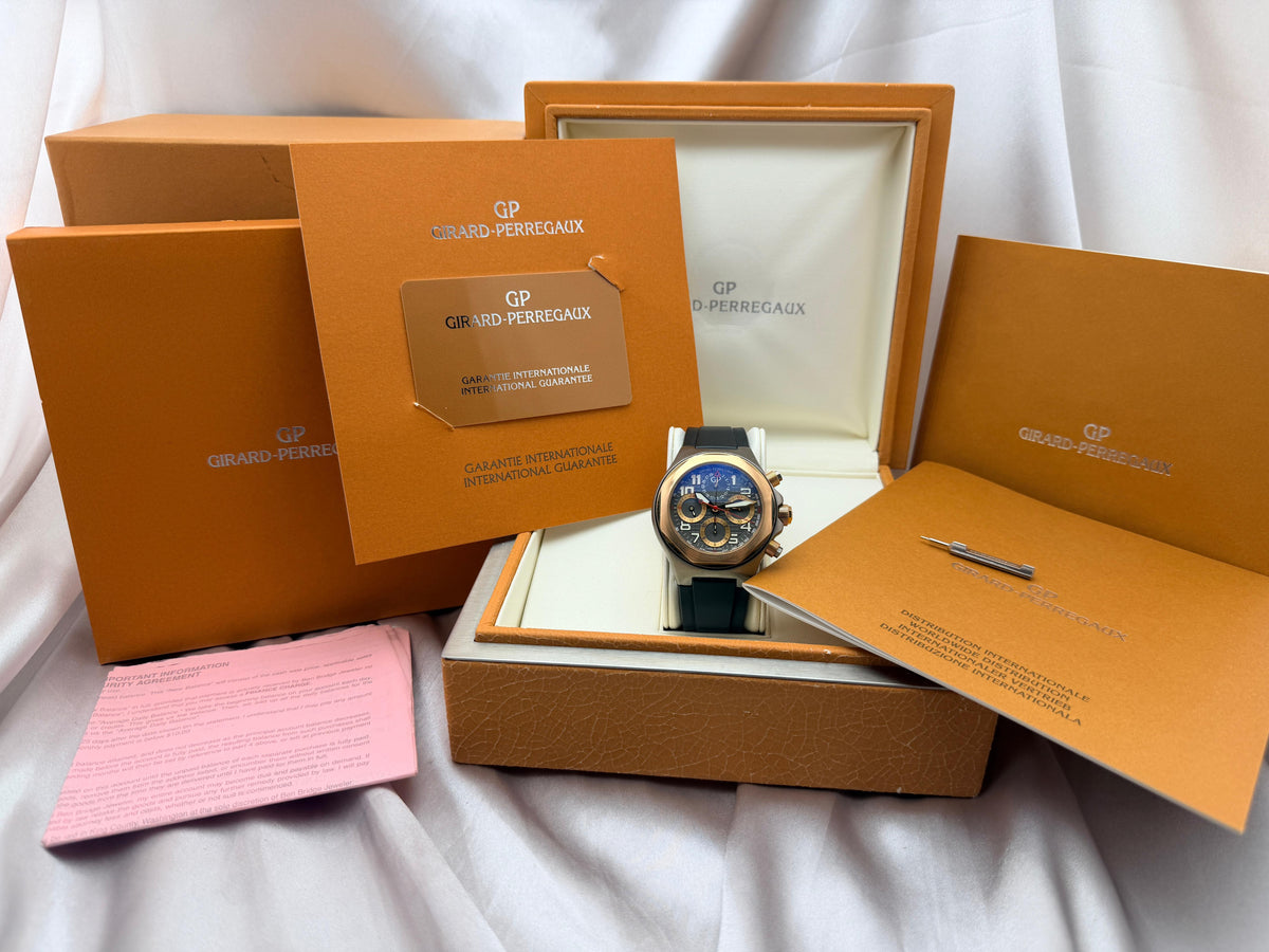 Laureato EVO3 Chrono Titanium & 18K Rose Gold 44mm | Ref. 80180 | Full Set (+ 2008 Receipt)
