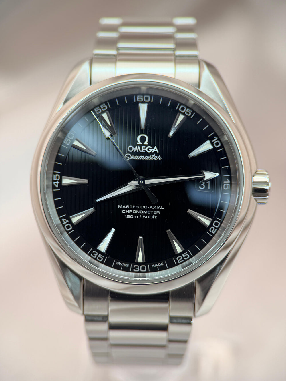 Seamaster Aqua Terra 41.5mm Black Teak Dial | Ref. 231.10.42.21.01.003 | Open-Dated Full Set