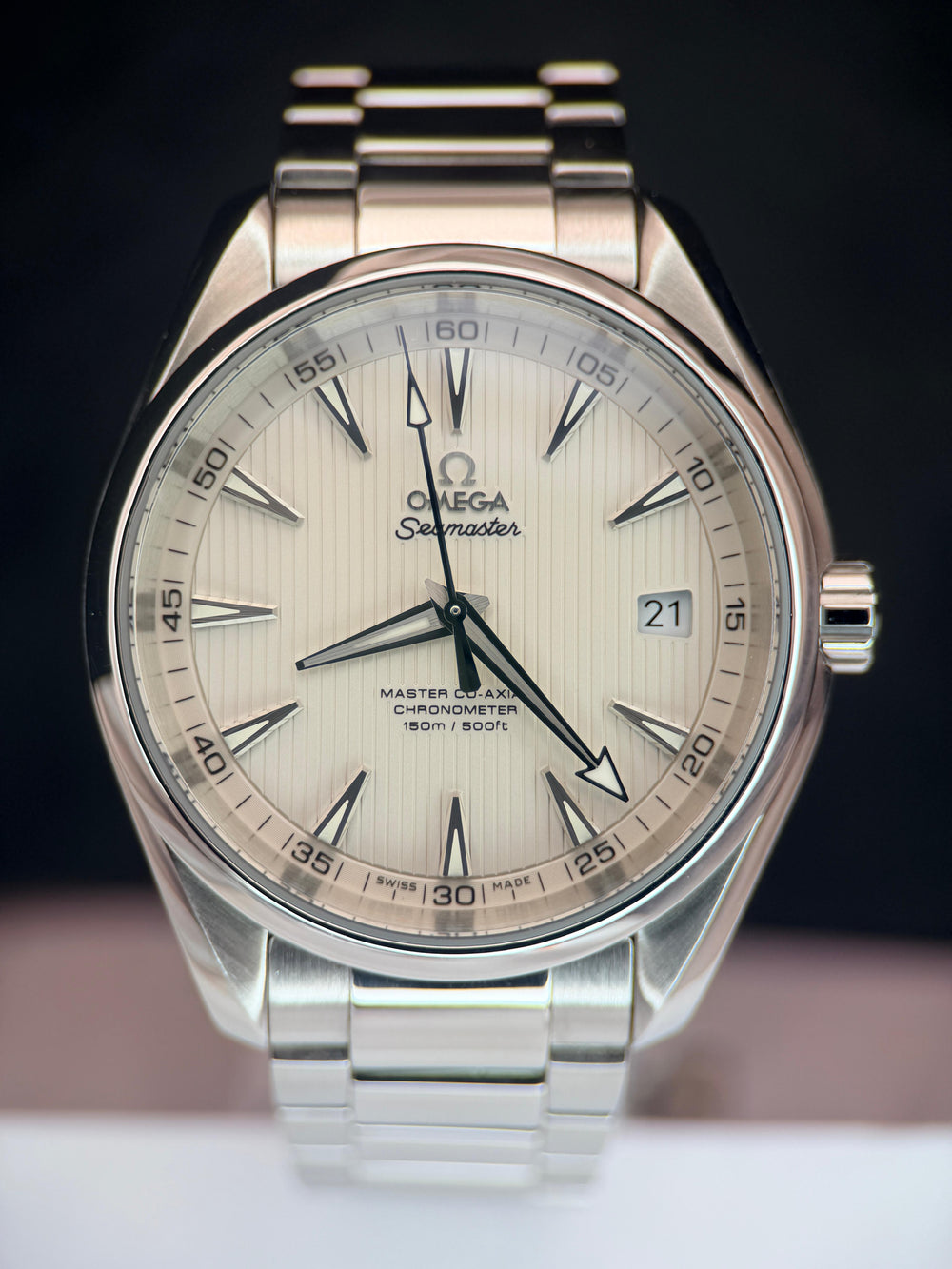 Seamaster Aqua Terra 41.5mm Silver Teak Dial | Ref. 231.10.42.21.02.003 | 2023 Mint Full Set