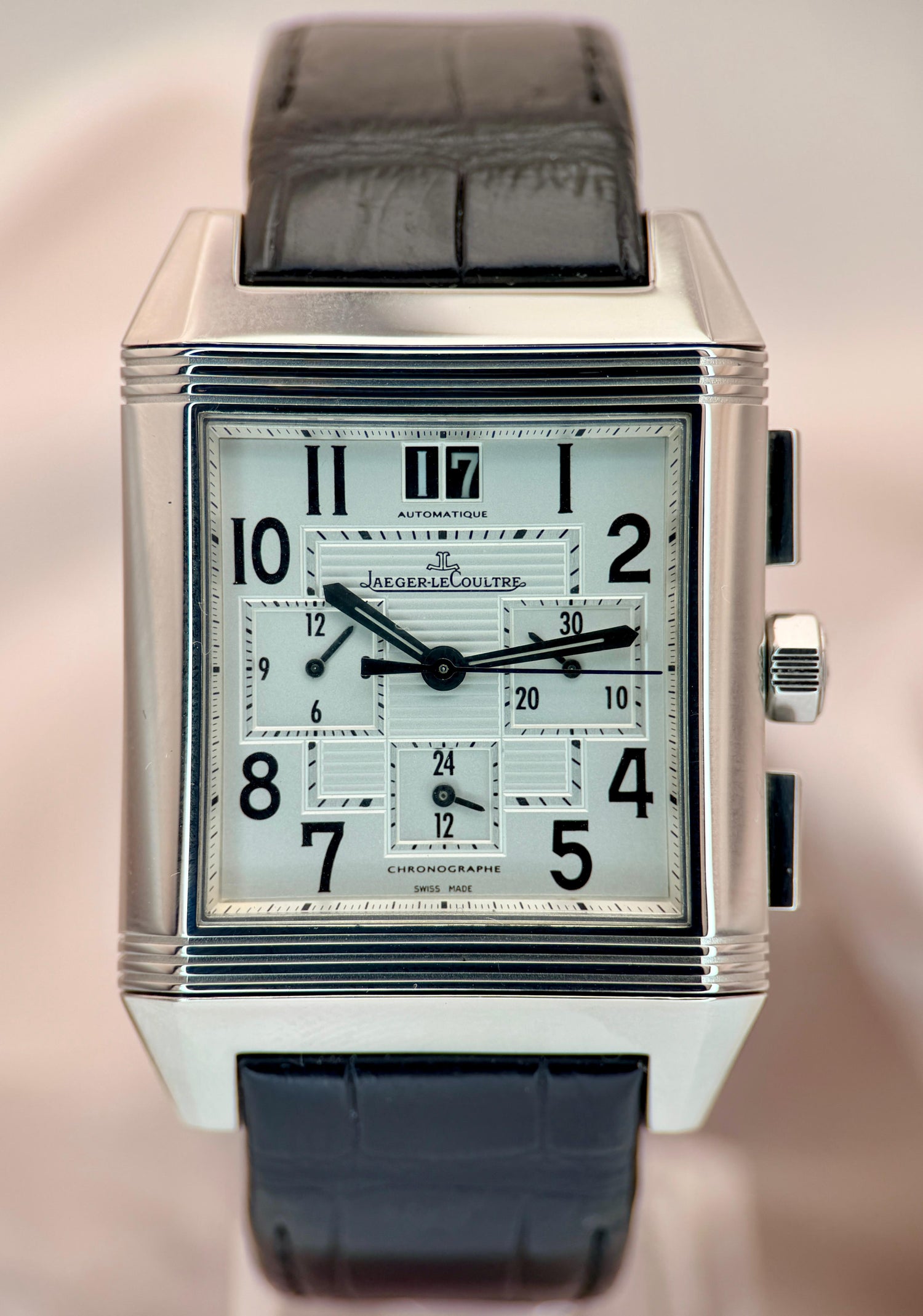 Reverso Squadra Chronograph GMT | Ref. 230.8.45 | 2016 Mint Full Set (Discontinued)