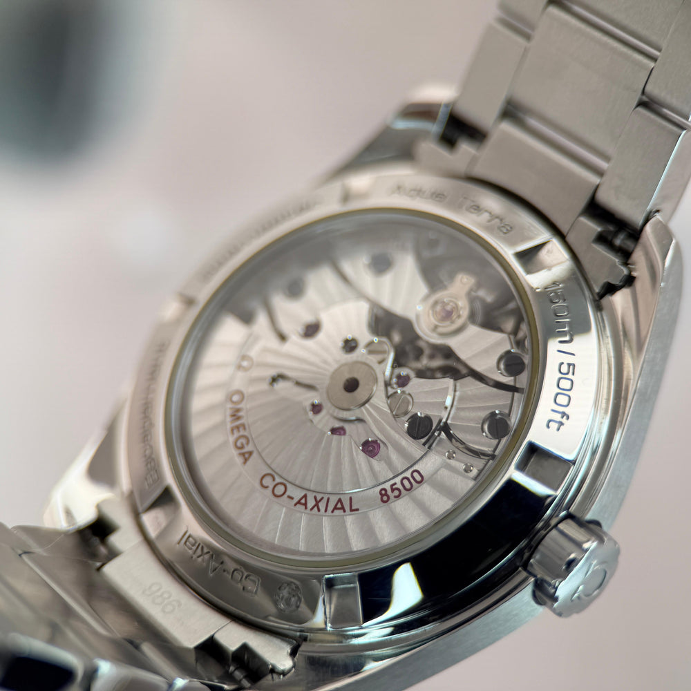 Seamaster Aqua Terra 38.5mm Black Teak Dial | Ref. 231.10.39.21.01.001 | 2011 Mint Full Set (Serviced)