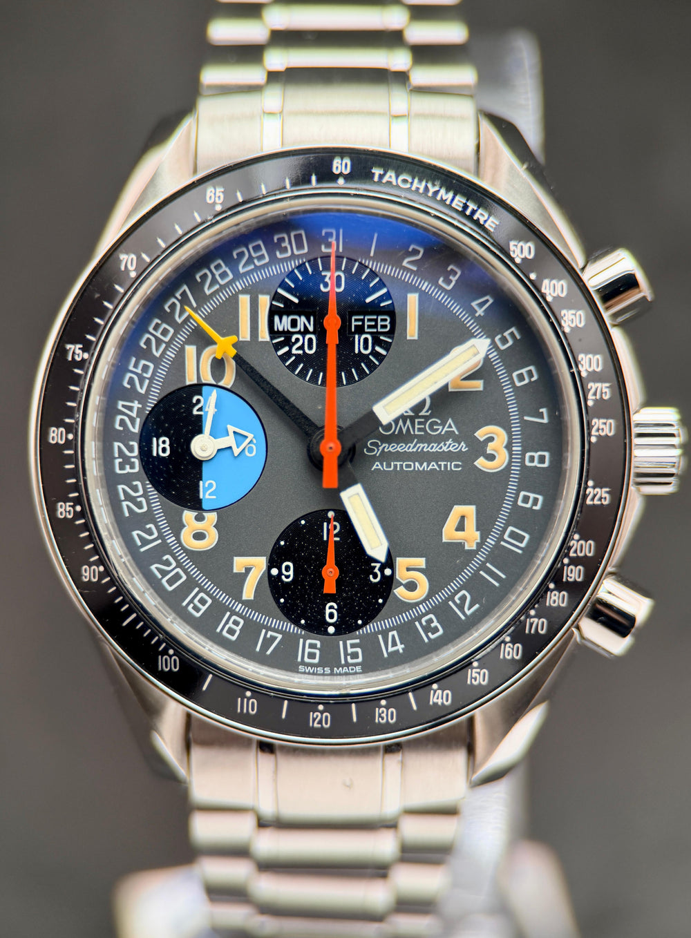 Speedmaster MK40 Triple Date 39mm Grey Dial | Ref. 3520.53.00 | Mint Condition (Box & Manual)