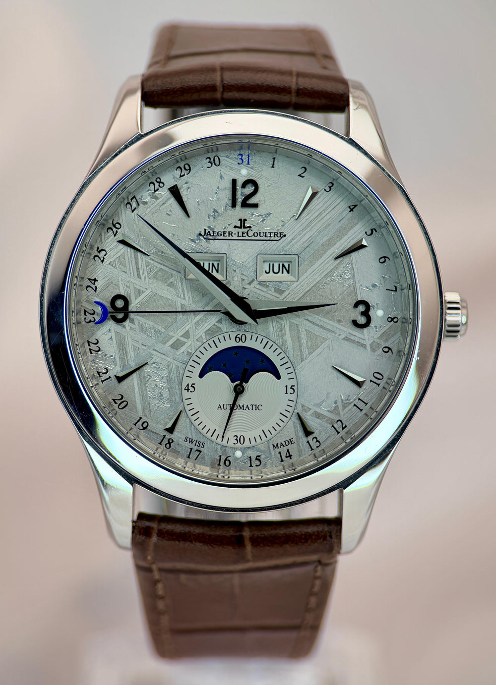 Master Calendar Meteorite Dial 39mm Q1558421 | 2018 Mint Full Set (2 Straps)