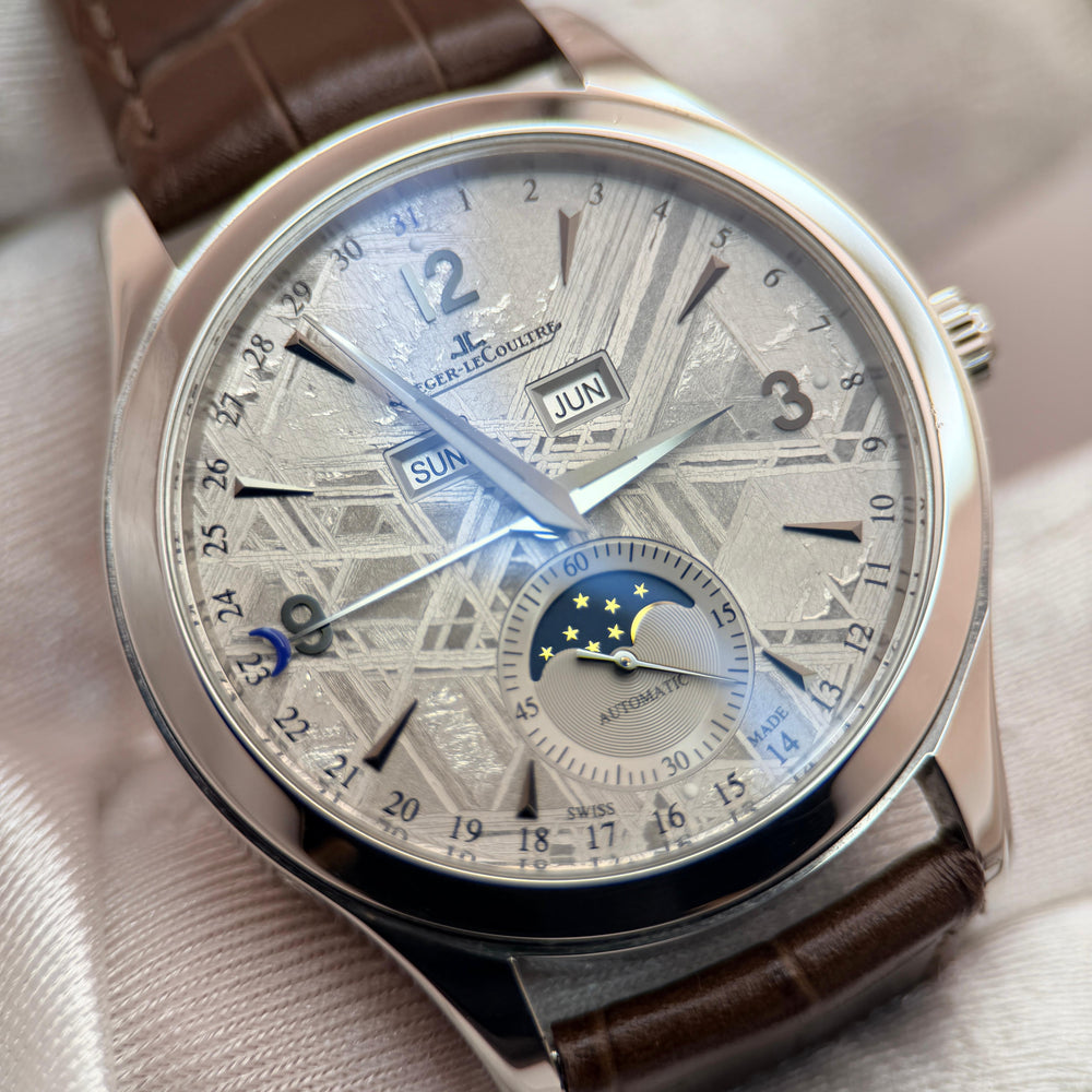 Master Calendar Meteorite Dial 39mm Q1558421 | 2018 Mint Full Set (2 Straps)