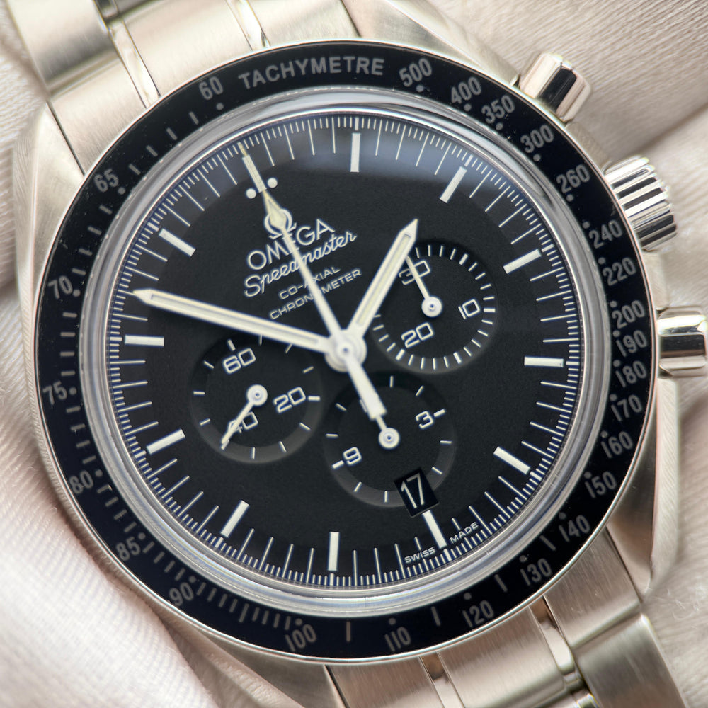 Speedmaster Co-Axial Chronograph Date 44.25mm 311.30.44.50.01.002 | 2017 Mint Set (Discontinued)