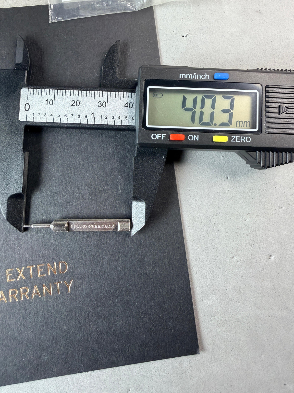 Girard-Perregaux corrector tool overall length 40.3 mm