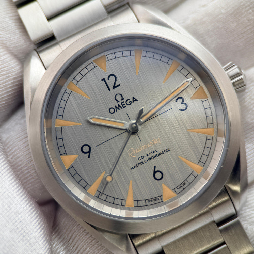 Seamaster Railmaster 40mm 220.10.40.20.06.001 | 2026 Like New Full Set (Discontinued)
