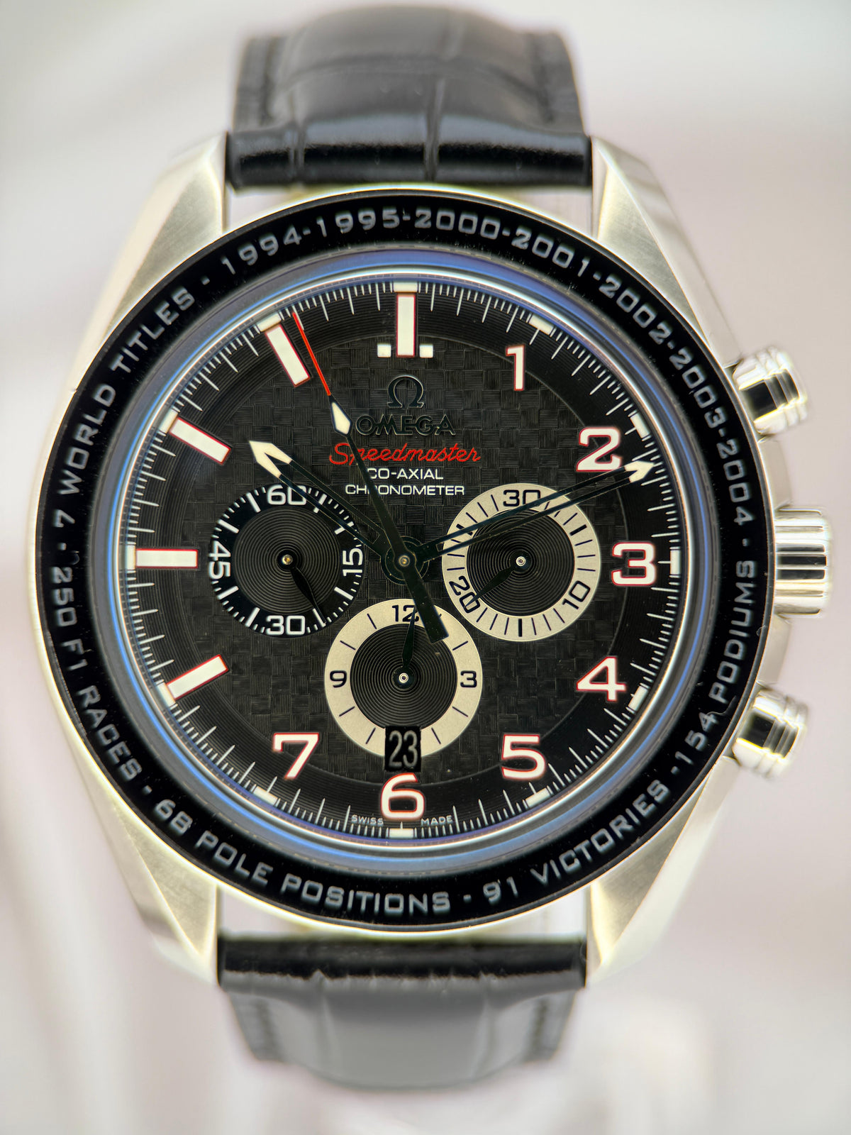 Speedmaster Michael Schumacher "The Legend" 44.25mm 321.32.44.50.01.001 | 2018 Mint Full Set
