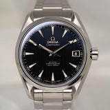 Omega Seamaster Aqua Terra - Full Set in Excellent Condition - “Skyfall” Black Teak