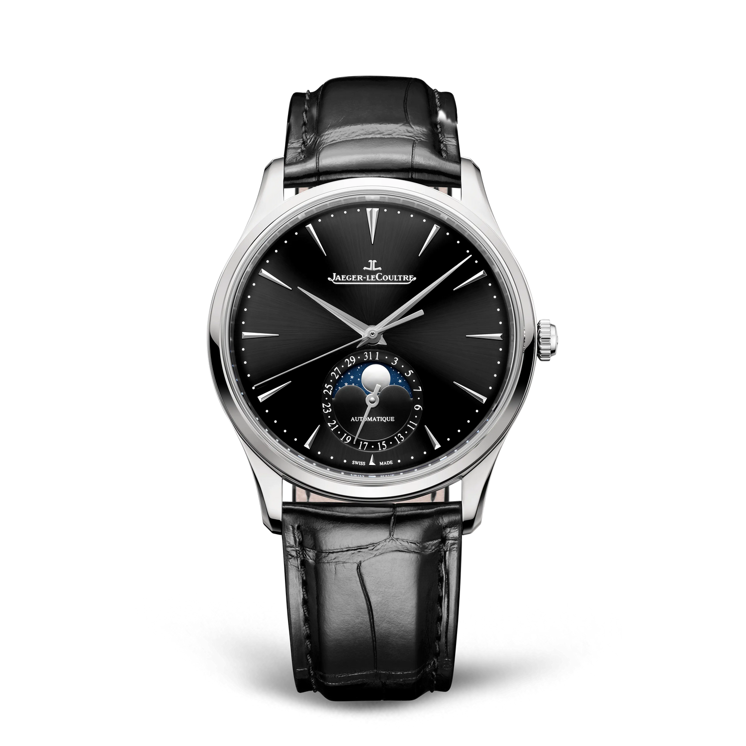 Master Ultra Thin Moon 39 | Black Dial | Ref. Q1368470