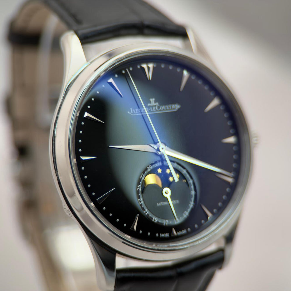 Jaeger-LeCoultre Master Ultra Thin Moon 39 | Black Dial | Ref. Q1368470